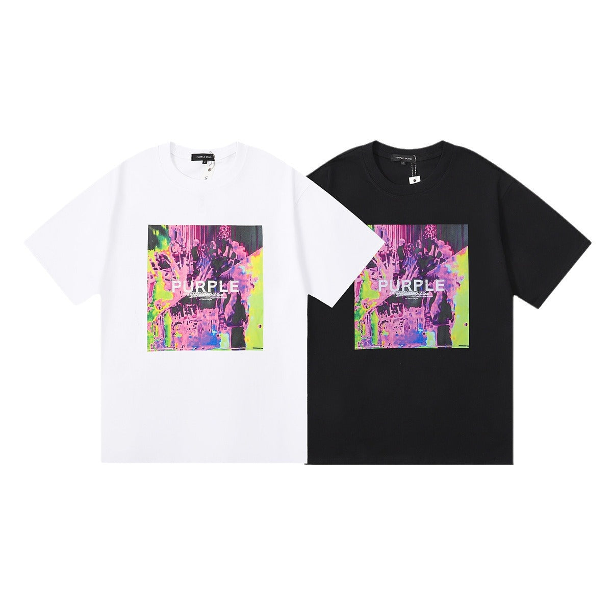 PURPLE  fashion T-shirt