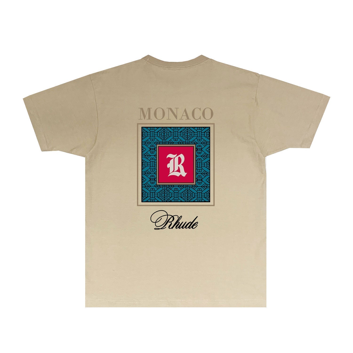Rhude T-shirts Printed Trendy Pure Cotton