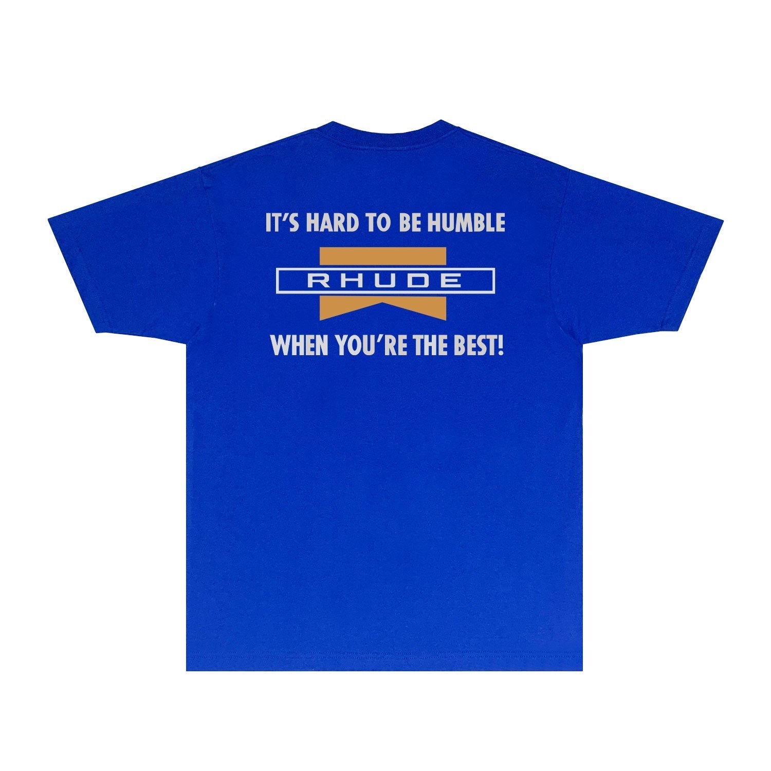 Rhude T-shirts Printed Trendy Pure Cotton