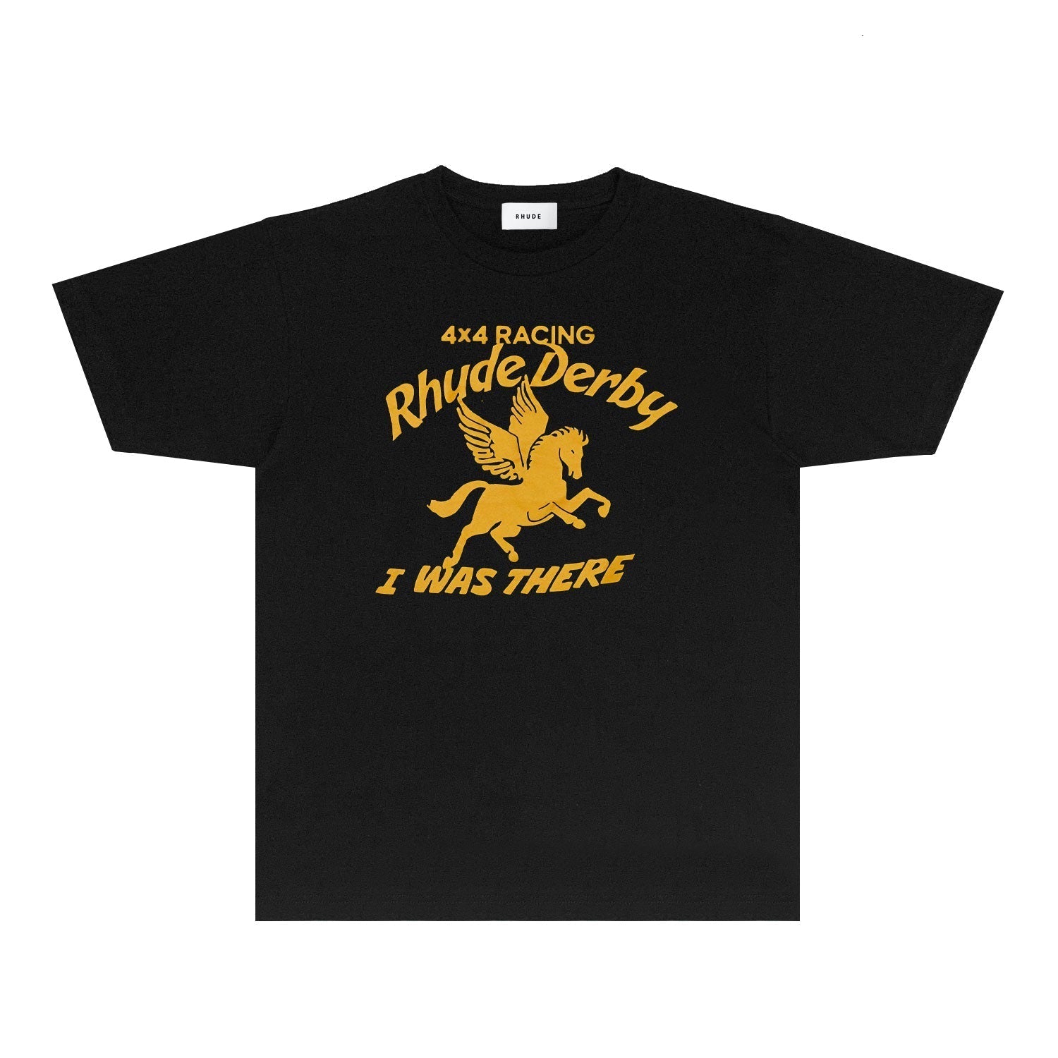 Rhude T-shirts Printed Trendy Pure Cotton