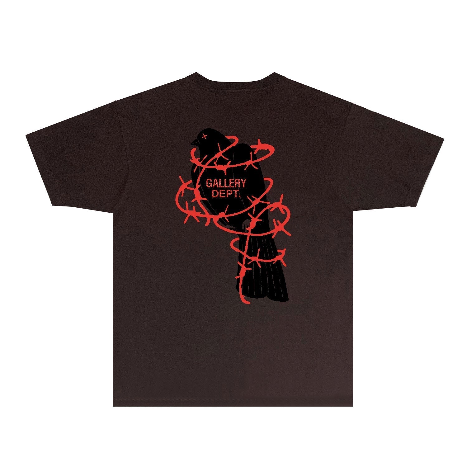 Gallery Dept T Shirt Retro Printed Loose Short-Sleeved Shirt (part2)