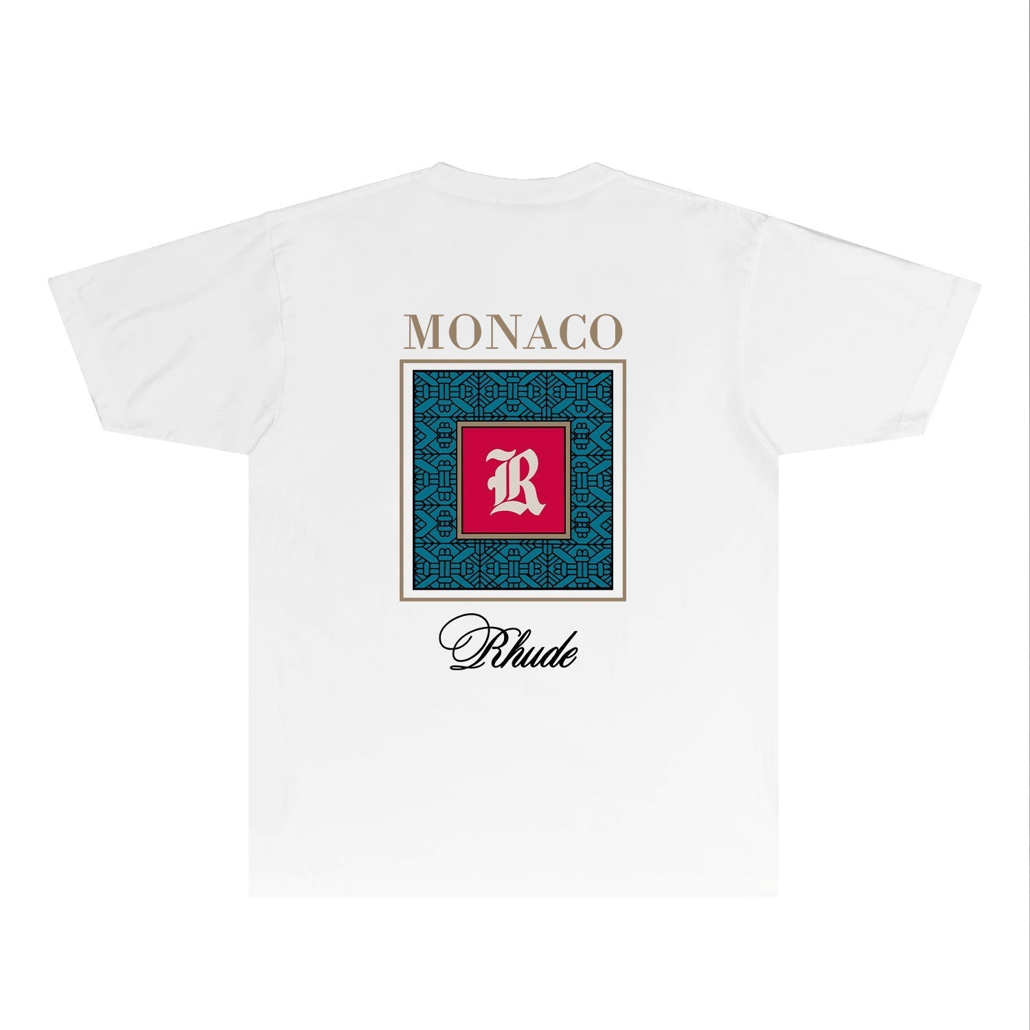 Rhude T-shirts Printed Trendy Pure Cotton