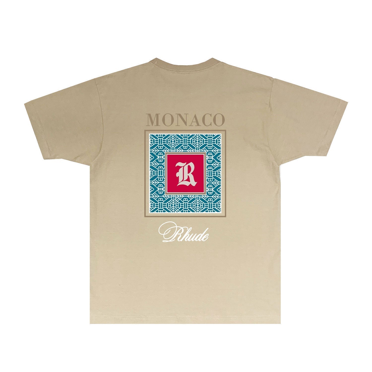 Rhude T-shirts Printed Trendy Pure Cotton