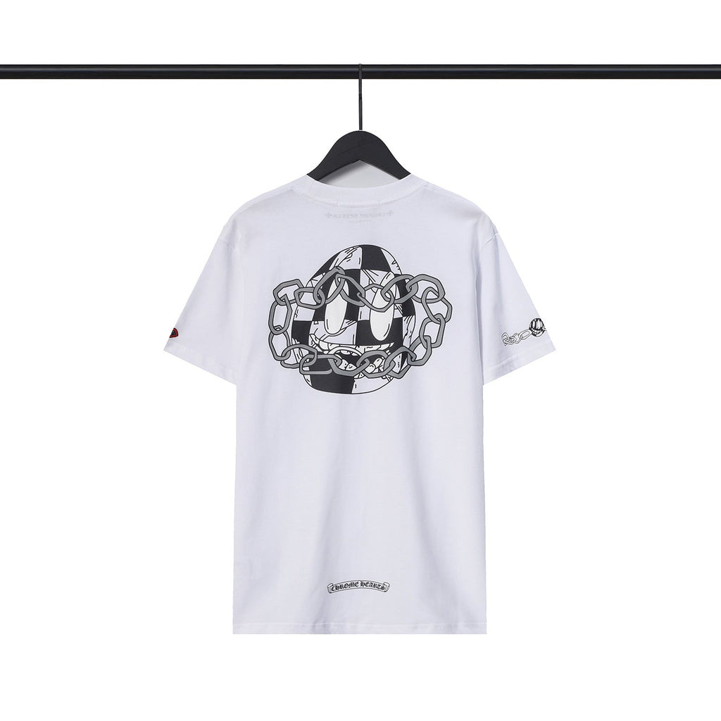 CHH Chrome Heart T Shirts Back Cross Short Sleeve T-Shirt