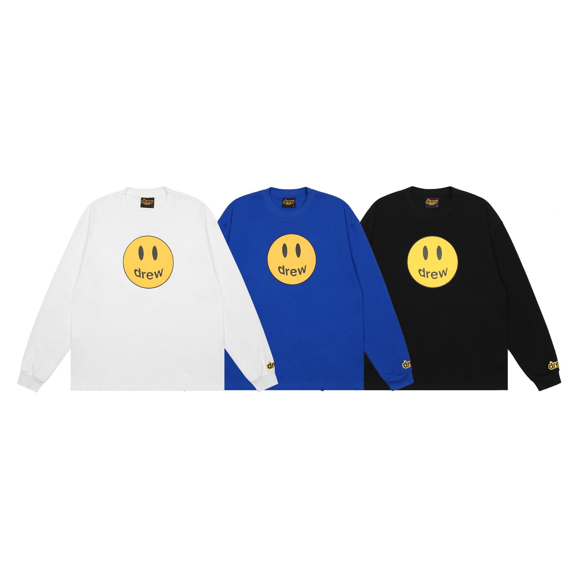 Drew House Sweatshirts Unisex Loose Logo Sweatshirts