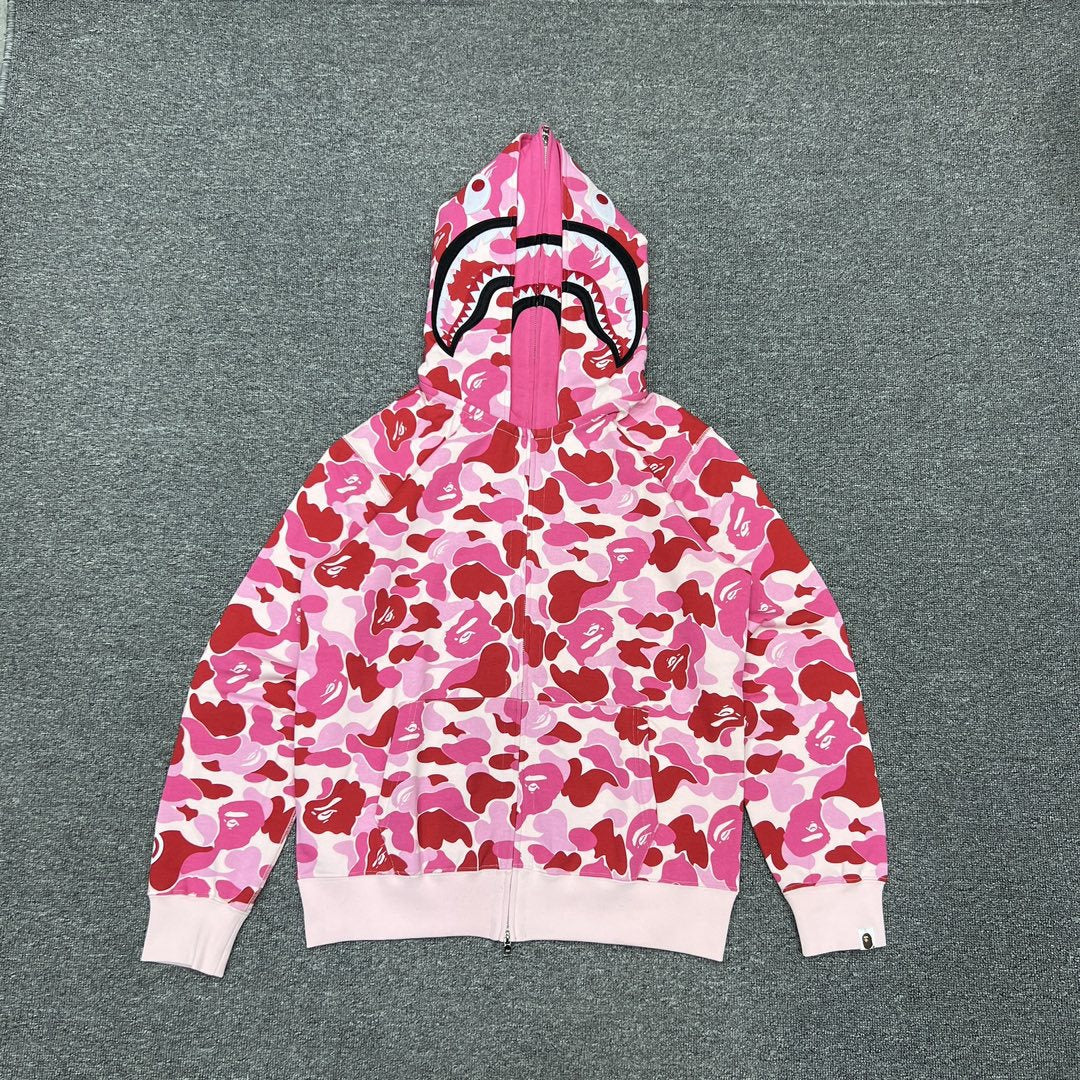 Bape Hoodie Zip-Up Cardigan Hoodie