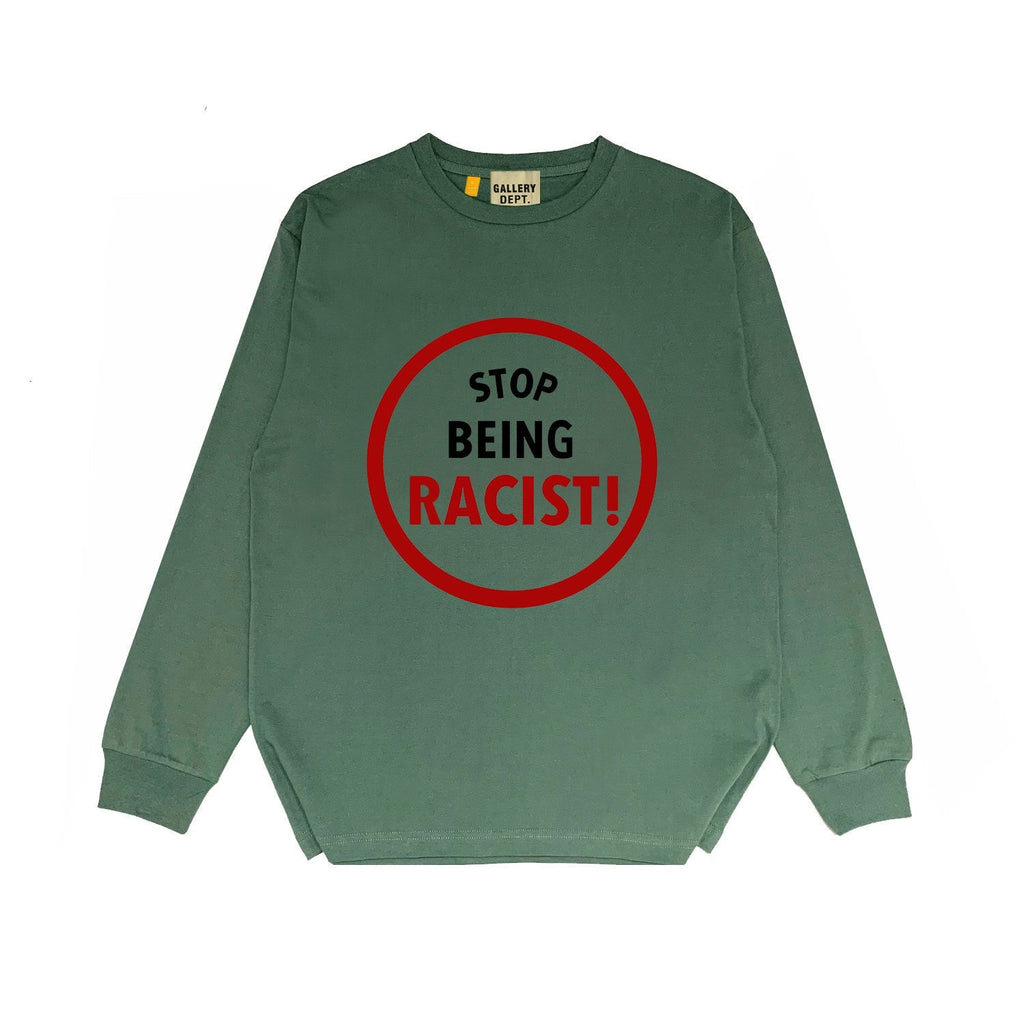 Gallery Dept Long Sleeved Shirt Fashion Brand Long Sleeve Long-Sleeved T-shirt Blouse