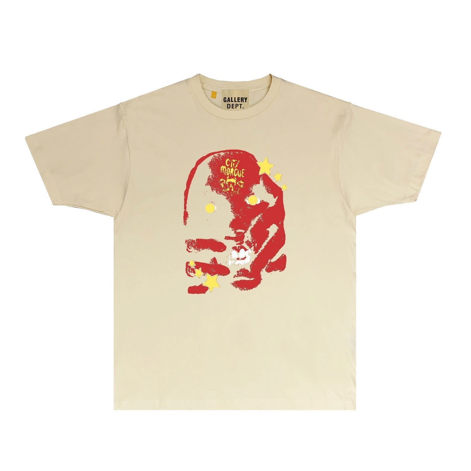 Gallery Dept T Shirt Retro Printed Loose Short-Sleeved Shirt