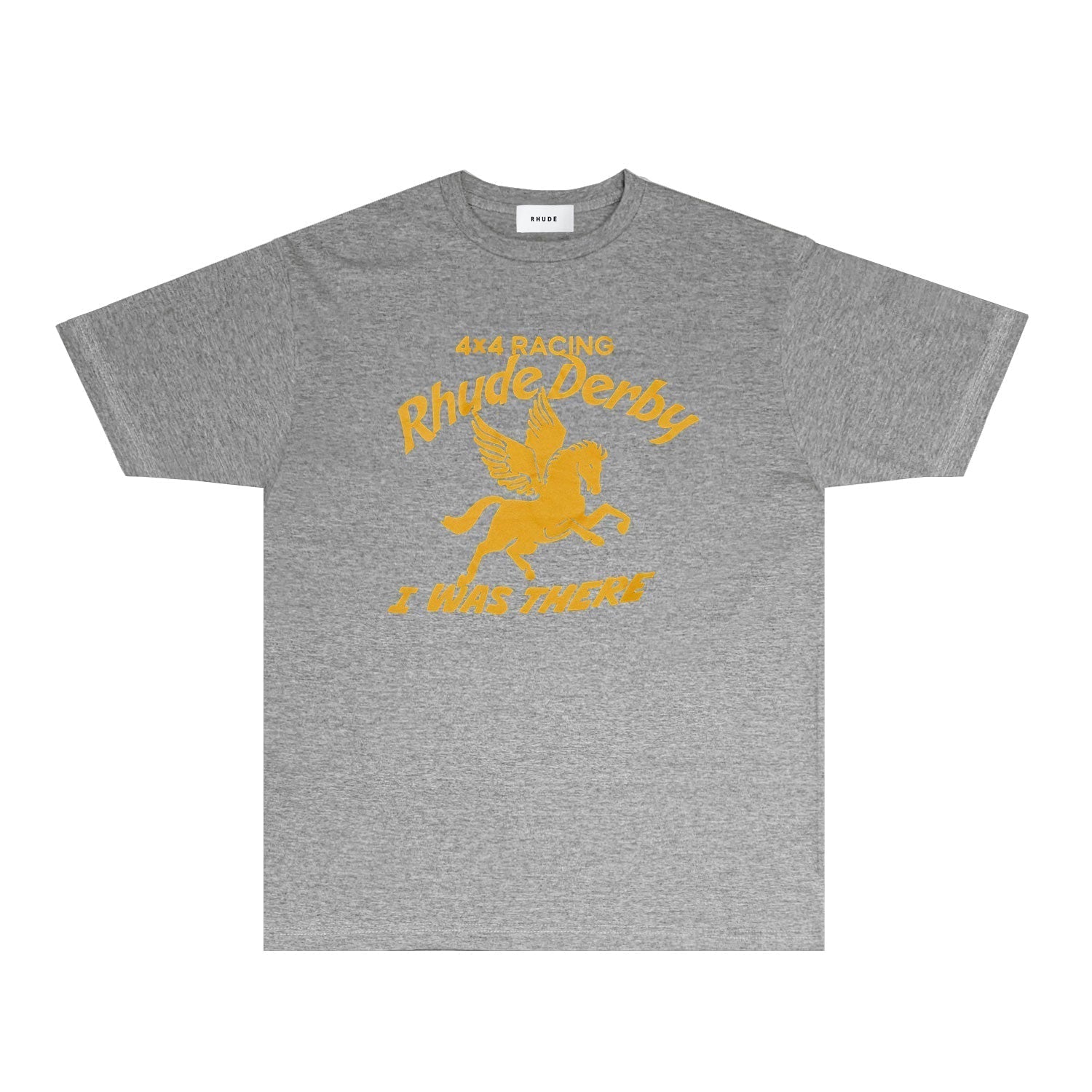 Rhude T-shirts Printed Trendy Pure Cotton